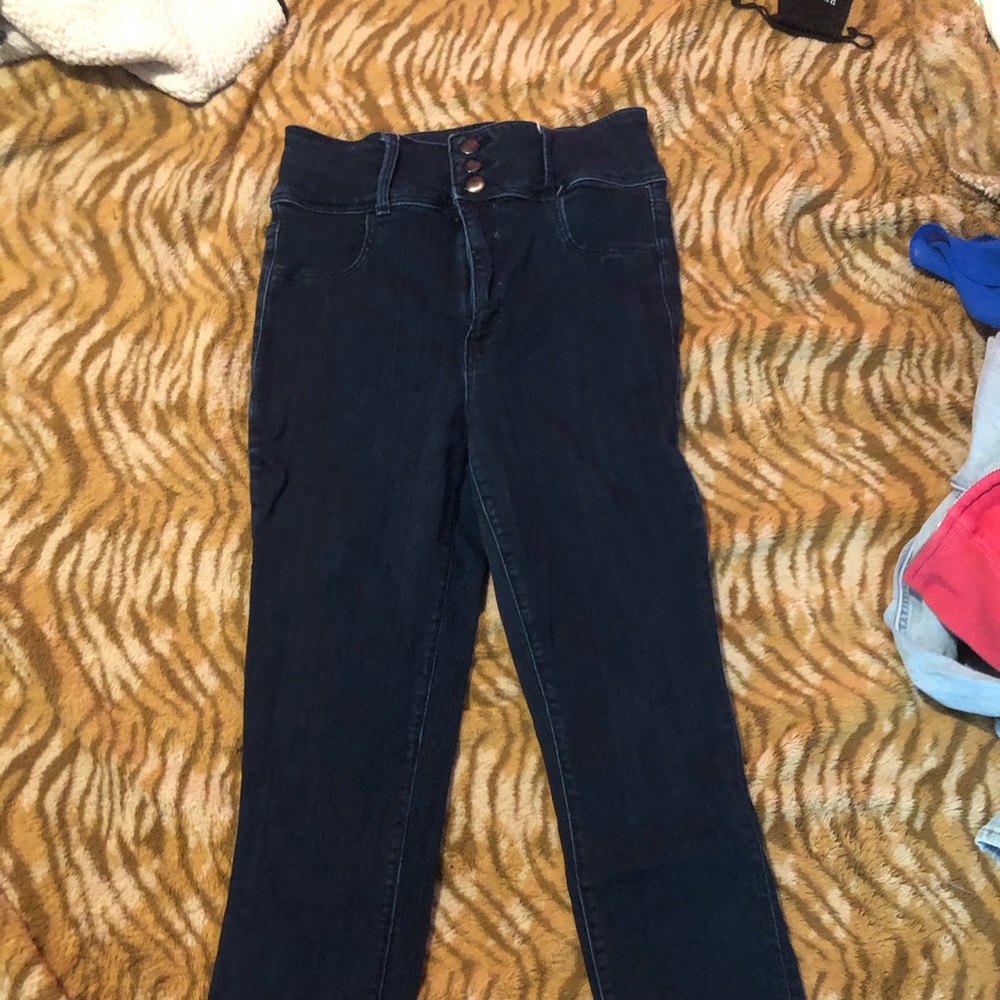 American eagle high wasted super skinny jeans